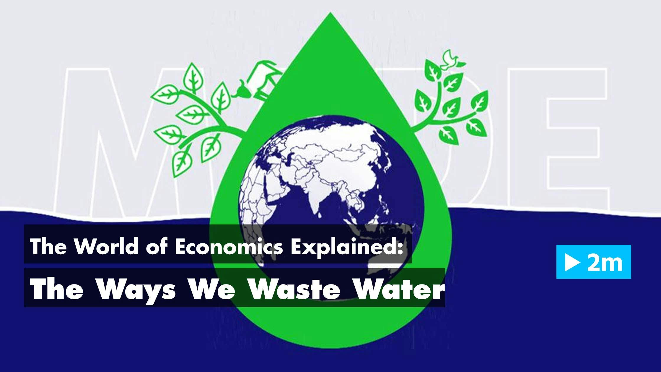 The World of Economics Explained: The Ways We Waste Water